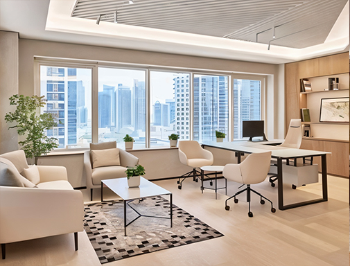 Ph Designs interior design team working on a project