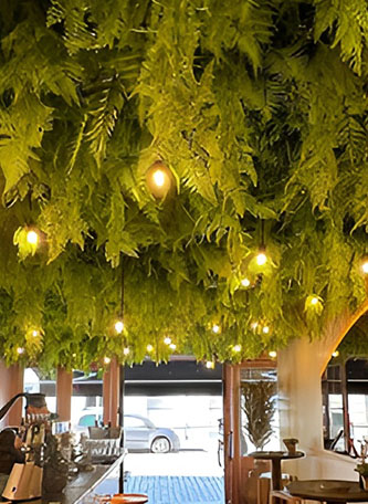 Interior designer reviewing space planning layouts