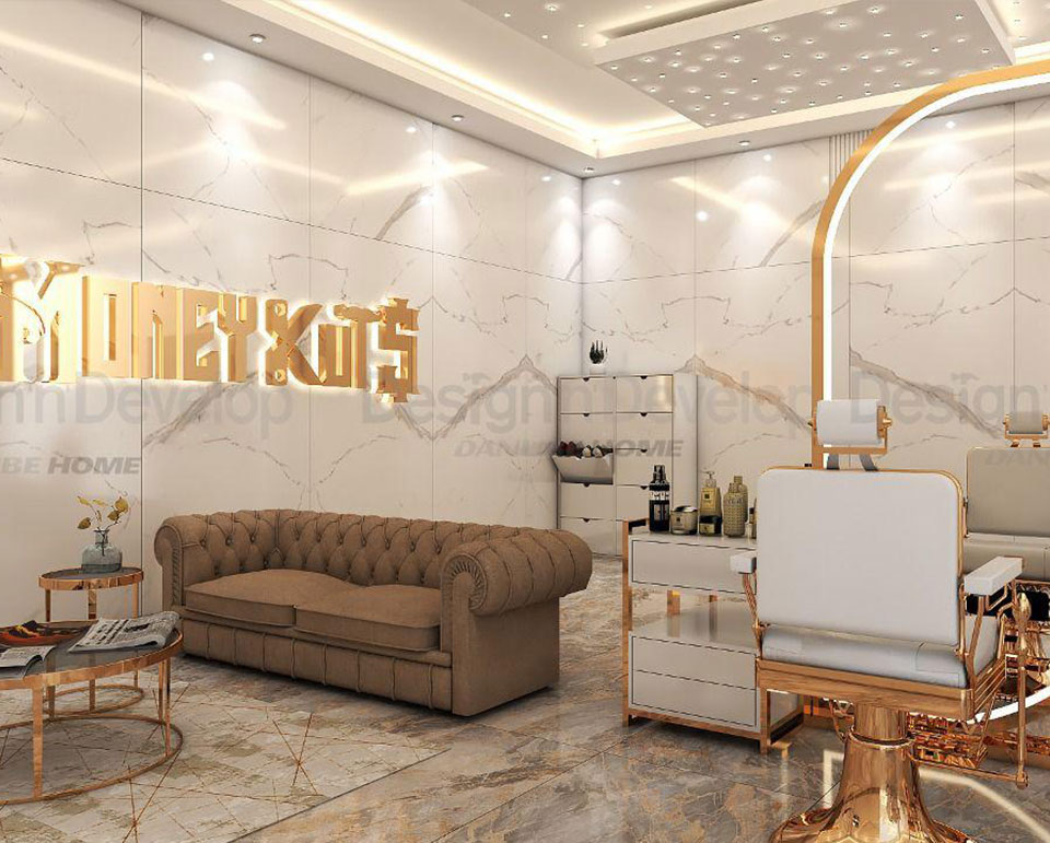 Satisfied client in their newly designed home by Ph Designs